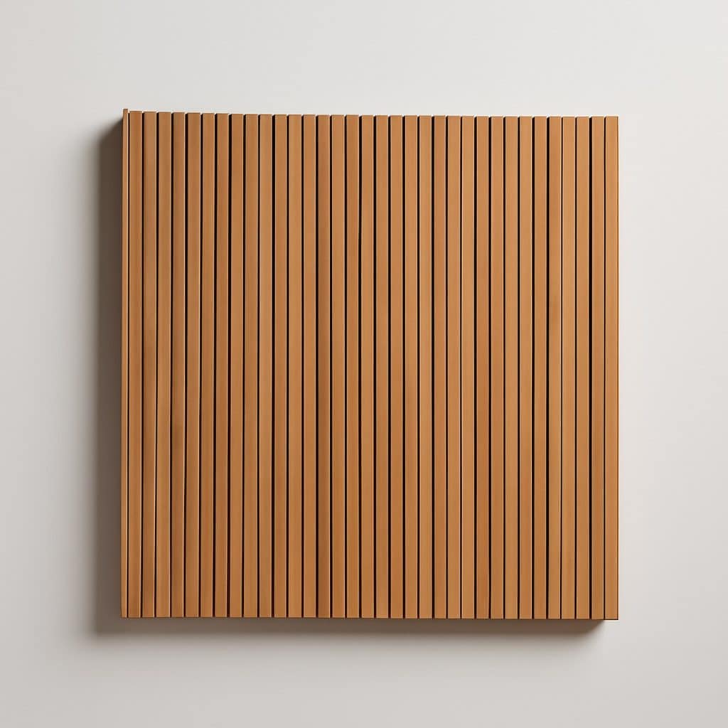 Dalle bois pour terrasse 100 x 100 cm présenté seul