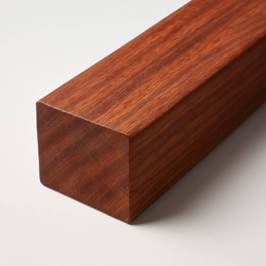 Lambourde en bois pour terrasse extérieure présenté seul