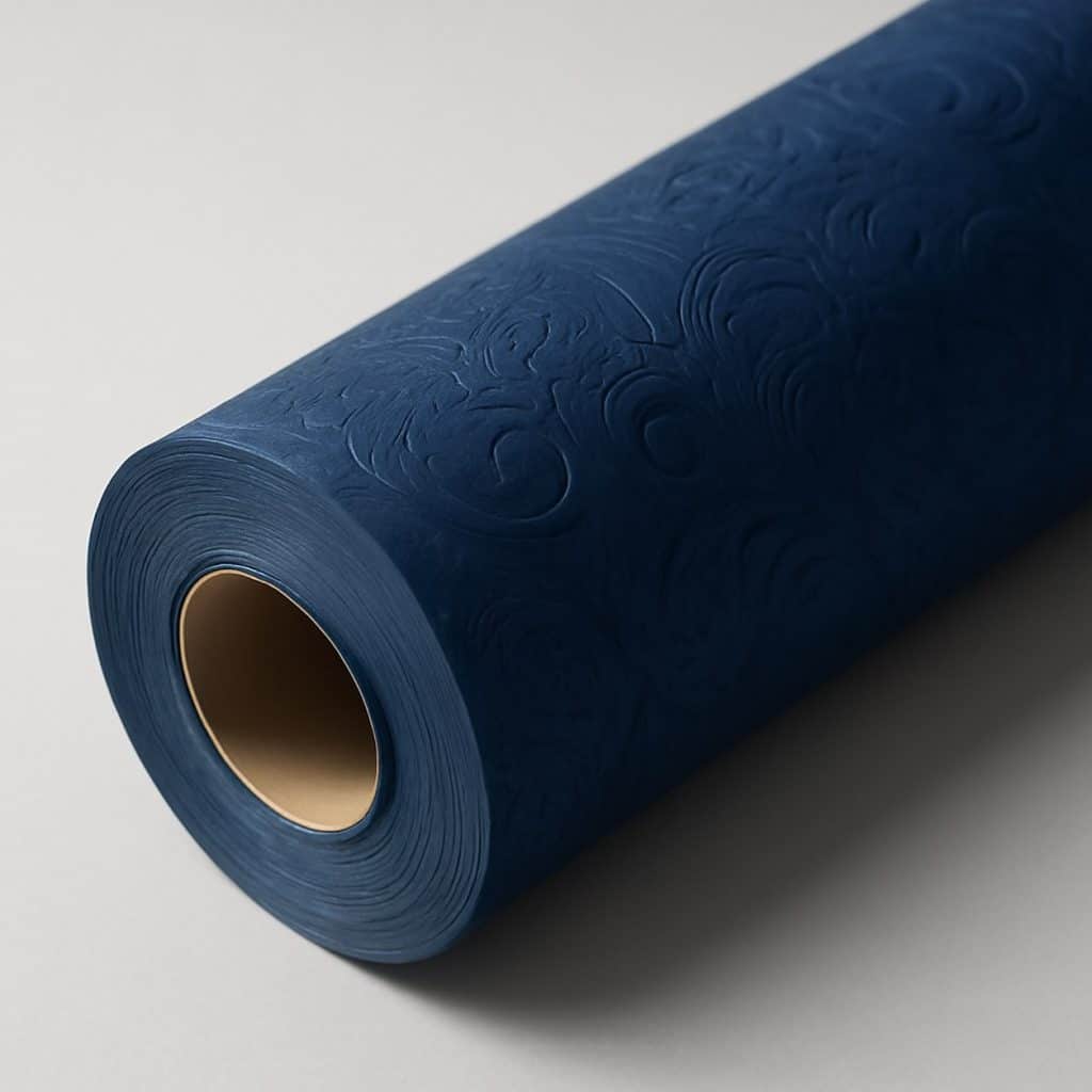 Rouleau à empreinte pour béton décoratif présenté seul